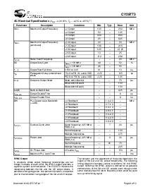 浏览型号CY29773AI的Datasheet PDF文件第8页