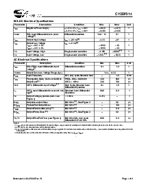 浏览型号CY2DP314OXI的Datasheet PDF文件第4页