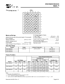 浏览型号CY62158CV33LL-70BAI的Datasheet PDF文件第2页