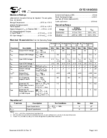 浏览型号CY7C1019CV33-15ZC的Datasheet PDF文件第2页