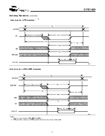 浏览型号CY7C1020-12VC的Datasheet PDF文件第6页