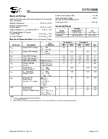 浏览型号CY7C1020B-12VC的Datasheet PDF文件第2页