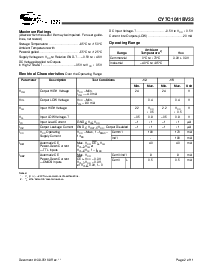 浏览型号CY7C1041BV33L-17ZC的Datasheet PDF文件第2页
