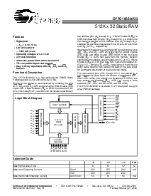 浏览型号CY7C1062AV33-10BGI的Datasheet PDF文件第1页