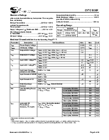 浏览型号CY7C1350F-250BGC的Datasheet PDF文件第8页