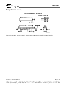浏览型号CY7C281A-30PC的Datasheet PDF文件第7页