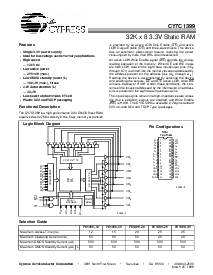 浏览型号CY7C1399-12VC的Datasheet PDF文件第1页