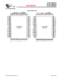 浏览型号CY7C1482V33-200AXC的Datasheet PDF文件第4页