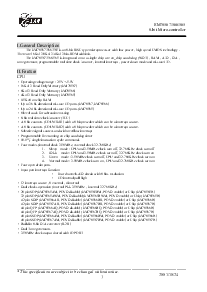浏览型号EM78P567的Datasheet PDF文件第3页