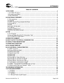 浏览型号CY7C64613-80NC的Datasheet PDF文件第2页