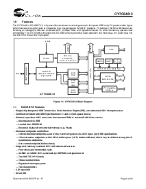 浏览型号CY7C64613-80NC的Datasheet PDF文件第4页