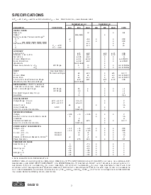 浏览型号DAC813KP的Datasheet PDF文件第2页