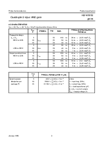 浏览型号HEF4081BD的Datasheet PDF文件第3页