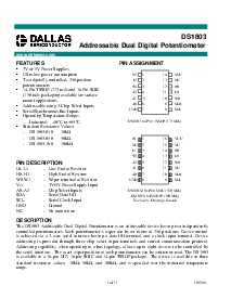 浏览型号DS1803Z-100的Datasheet PDF文件第1页