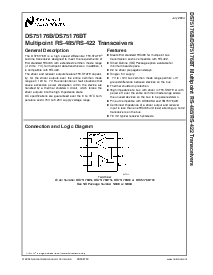 浏览型号DS75176的Datasheet PDF文件第1页