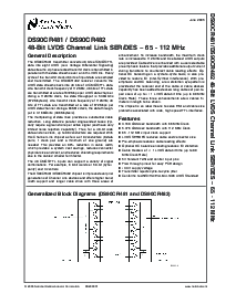 浏览型号DS90CR481VJD的Datasheet PDF文件第1页