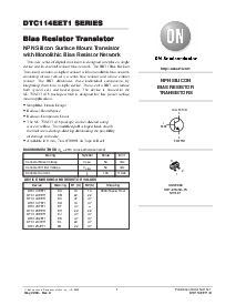 浏览型号DTC123JET1G的Datasheet PDF文件第1页