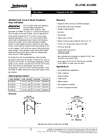 浏览型号EL2286CS的Datasheet PDF文件第1页