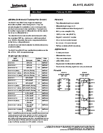 浏览型号EL5373IUZ的Datasheet PDF文件第1页