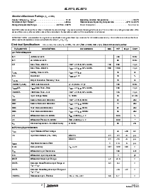 浏览型号EL5373IUZ的Datasheet PDF文件第2页