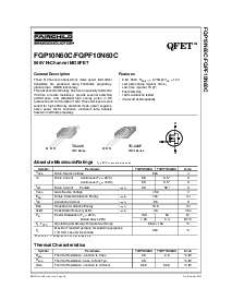 浏览型号FQPF10N60C的Datasheet PDF文件第1页