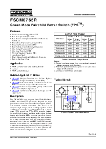 浏览型号FSCM0565RG的Datasheet PDF文件第1页