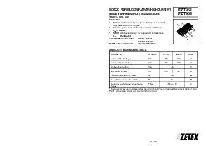 浏览型号FZT953的Datasheet PDF文件第1页