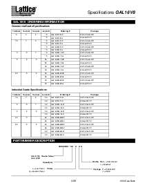 浏览型号GAL16V8B-15LJ的Datasheet PDF文件第2页