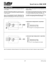 浏览型号GAL16V8B-25LJ的Datasheet PDF文件第6页