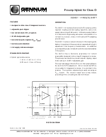 浏览型号GS3001的Datasheet PDF文件第1页