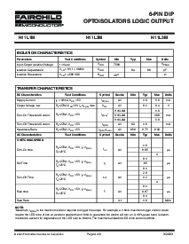 浏览型号H11L2M的Datasheet PDF文件第3页