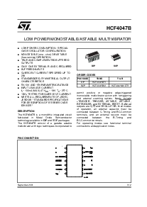 浏览型号HCF4047BEY的Datasheet PDF文件第1页