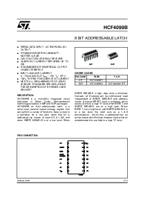 浏览型号HCF4099BEY的Datasheet PDF文件第1页