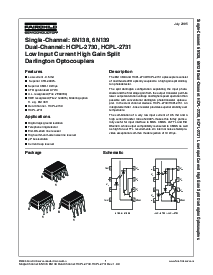 浏览型号HCPL-2731SDV的Datasheet PDF文件第1页