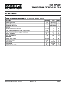浏览型号HCPL4503SDM的Datasheet PDF文件第2页