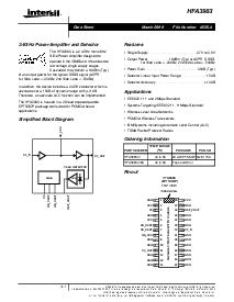 浏览型号HFA3983IV的Datasheet PDF文件第1页