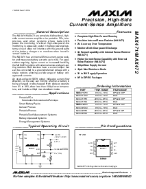 浏览型号MAX472ESA的Datasheet PDF文件第1页