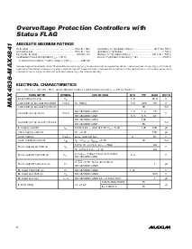 浏览型号MAX4838的Datasheet PDF文件第2页