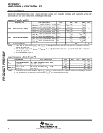 浏览型号MSP430F2131IDW的Datasheet PDF文件第16页