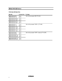 浏览型号HM62V8512BLFP-7的Datasheet PDF文件第2页