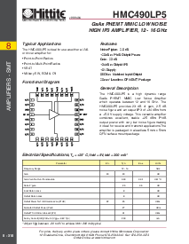 浏览型号HMC490LP5的Datasheet PDF文件第1页