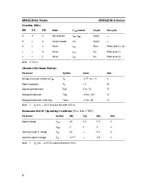 浏览型号HM62256ALFP-10SLT的Datasheet PDF文件第4页