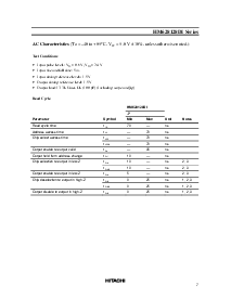 浏览型号HM628128DLFPI-7的Datasheet PDF文件第7页