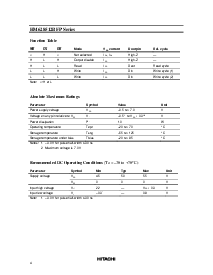 浏览型号HM628512BFP的Datasheet PDF文件第4页