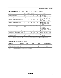 浏览型号HM628512BFP的Datasheet PDF文件第5页