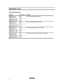 浏览型号HM628512CLRR-5的Datasheet PDF文件第2页