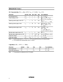 浏览型号HM628512CLRRI-7的Datasheet PDF文件第6页