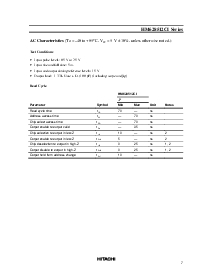 浏览型号HM628512CLRRI-7的Datasheet PDF文件第7页