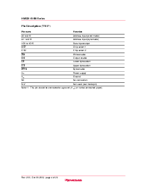 浏览型号HM62V16100LTI-4SL的Datasheet PDF文件第4页