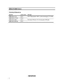 浏览型号HM62V8100LTTI-5的Datasheet PDF文件第4页